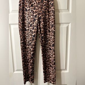 New Directions Animal Print Pants Size Small